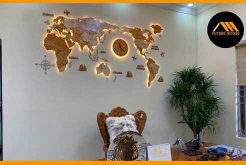 Decor tường văn phòng công ty tạo động lực làm việc