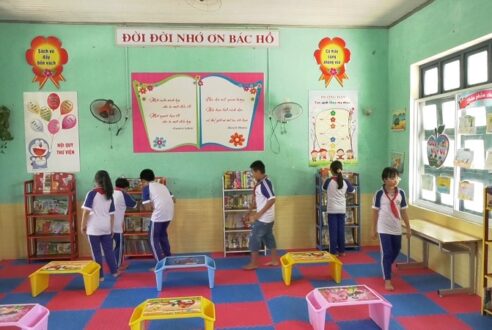 Mẫu trang trí tường lớp học, tạo không gian học tập tốt nhất