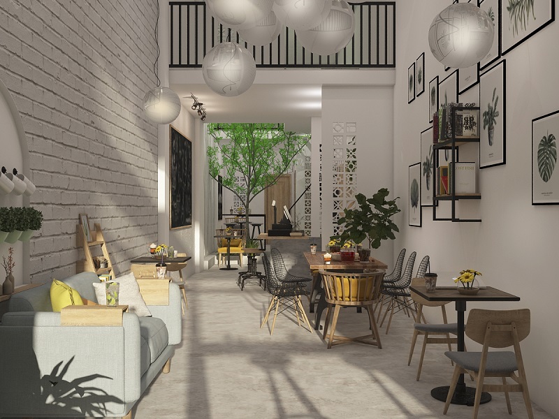 Lợi ích của việc trang trí tường quán trà