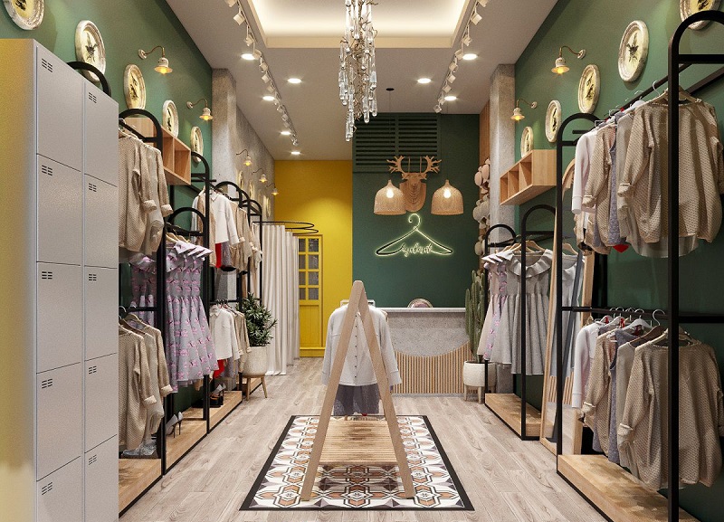 Future House cung cấp phụ kiện decor và dịch vụ trang trí tường shop thời trang đẹp, chất lượng